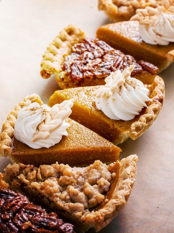 Pumpkin et pecan pie / visiondeco